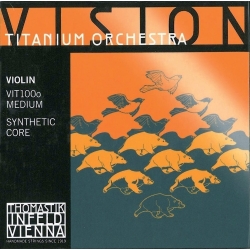 THOMASTIK-INFELD Cordes Violon Vision Titanium Orchestra Noyau synthétique