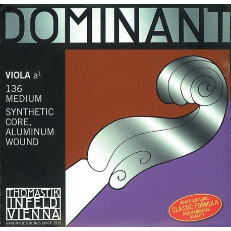 THOMASTIK-INFELD Cordes Alto Dominant Noyau plein nylon