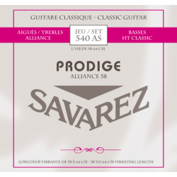 SAVAREZ Cordes guitare classique Prodige 38 tailles 1/8-3/4