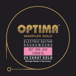 OPTIMA Corde guitare électrique Gold Strings. Maxiflex
