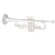 VINCENT BACH Trompette Sib LR180-37 Stradivarius