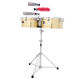 LATIN PERCUSSION Timbales Prestige Solid Brass