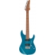 IBANEZ MM7 Transparent Aqua Blue Martin Miller