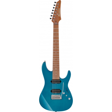 IBANEZ MM7 Transparent Aqua Blue Martin Miller