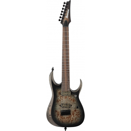 IBANEZ RGD71ALPA Charcoal Burst Black Stained Flat