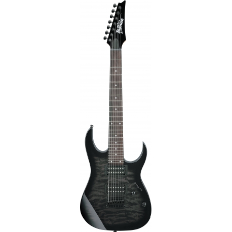 IBANEZ GRG7221QA Transparent Black Sunburst