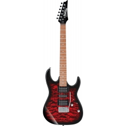 IBANEZ GRX70QA Transparent Red Burst