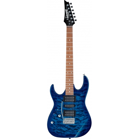 IBANEZ GRX70QAL Transparent Blue Burst