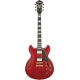 IBANEZ AS93FM Transparent Cherry Red