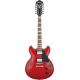 IBANEZ AS7312 Transparent Cherry Red
