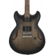 IBANEZ AS53 Transparent Black Flat