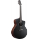 IBANEZ JGM10 Black Satin Top, Natural High Gloss Back and Sides Jon Gomm