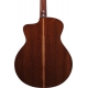 IBANEZ JGM10 Black Satin Top, Natural High Gloss Back and Sides Jon Gomm