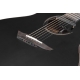 IBANEZ JGM10 Black Satin Top, Natural High Gloss Back and Sides Jon Gomm