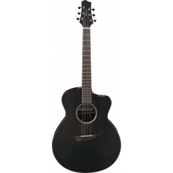 IBANEZ JGM5 Black Satin Top, Natural High Gloss Back and Sides Jon Gomm