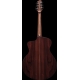 IBANEZ JGM5 Black Satin Top, Natural High Gloss Back and Sides Jon Gomm
