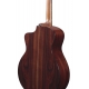 IBANEZ JGM5 Black Satin Top, Natural High Gloss Back and Sides Jon Gomm