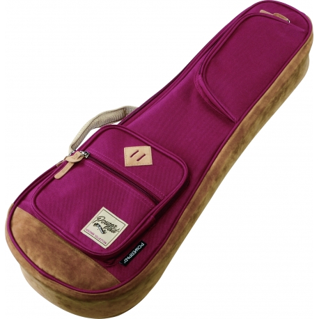 IBANEZ POWERPAD® Ukulele Bag Wine Red
