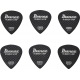 IBANEZ GRIP WIZARD Series Rubber Grip Pick Black