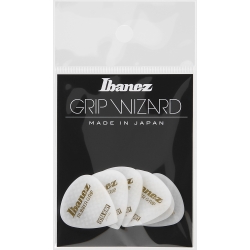 IBANEZ GRIP WIZARD Series Rubber Grip Pick White