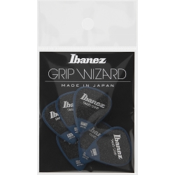 IBANEZ GRIP WIZARD Series Sand Grip Pick Dark Blue