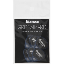 IBANEZ GRIP WIZARD Series Sand Grip Pick Dark Blue
