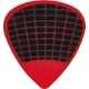IBANEZ GRIP WIZARD Series Sand Grip Pick Red