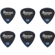 IBANEZ GRIP WIZARD Series Sand Grip Pick Dark Blue