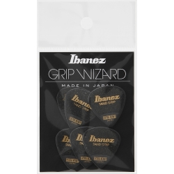 IBANEZ GRIP WIZARD Series Sand Grip Pick Black