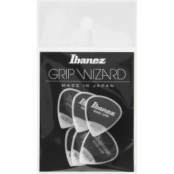 IBANEZ GRIP WIZARD Series Sand Grip Pick White