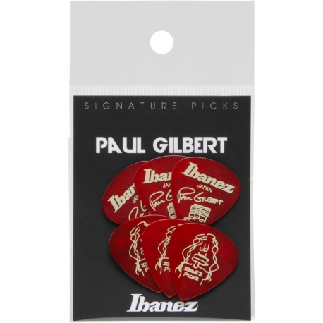 IBANEZ Paul Gilbert Signature Pick Candy Apple Red