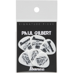 IBANEZ Paul Gilbert Signature Pick White