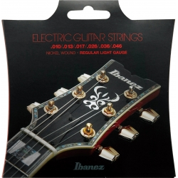 IBANEZ Electric Guitar Strings, 6-string / Regular Light