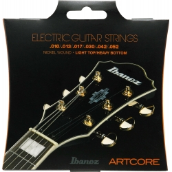 IBANEZ Electric Guitar Strings, 6-string for Semi Hollow Bodies / Light Top Heavy Bottom