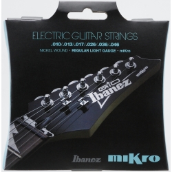IBANEZ Electric Guitar Strings, 6-string for Ibanez miKro 22.2" scale