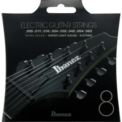 IBANEZ Electric Guitar Strings, 8-string / Super Light