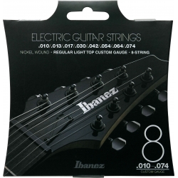 IBANEZ Electric Guitar Strings, 8-string / Regular Light Top