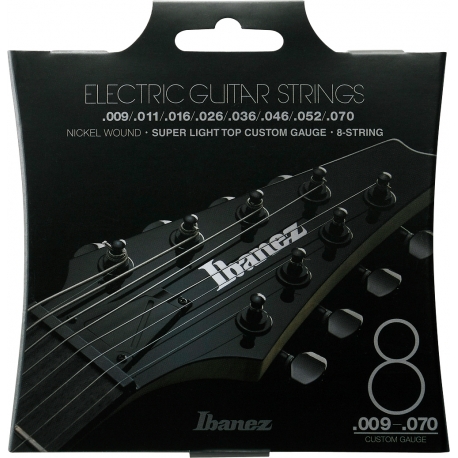 IBANEZ Electric Guitar Strings, 8-string / Super Light for long scale