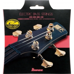 IBANEZ Electric Bass Strings, 4-string / Light Top Medium Bottom (Carbon X-coated)