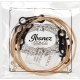 IBANEZ Acoustic Guitar Strings, 6-string / Custom Light (Coated)