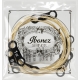 IBANEZ Acoustic Guitar Strings, 6-string / Custom Light (Coated)