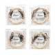 IBANEZ Acoustic Guitar Strings, 6-string / Light (Coated) (4-Pack)