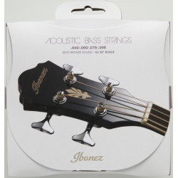 IBANEZ Acoustic Bass Strings, 4-string for 32" scale (Coated)