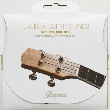 IBANEZ Ukulele Strings, 4-string for Soprano, Concert