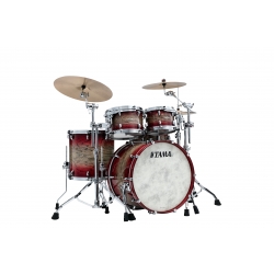 TAMA STAR Walnut 4-piece shell pack with 22" bass drum GARNET JAPANESE SEN BURST