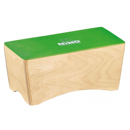 BONGOS CAJON NINO NATUREL/VERT