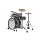 TAMA STAR Walnut 4-piece shell pack with 22" bass drum SATIN BLACK JAPANESE SEN BURST