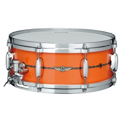 TAMA STAR Bubinga 14"x5.5" Snare Drum ATOMIC ORANGE