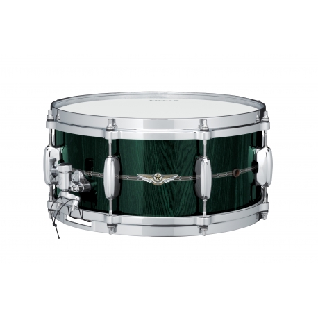 TAMA STAR Bubinga 13"x6" Snare Drum DARK GREEN CORDIA