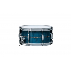 TAMA STAR Maple 14"x6.5" Snare Drum OCEAN BLUE CURLY MAPLE